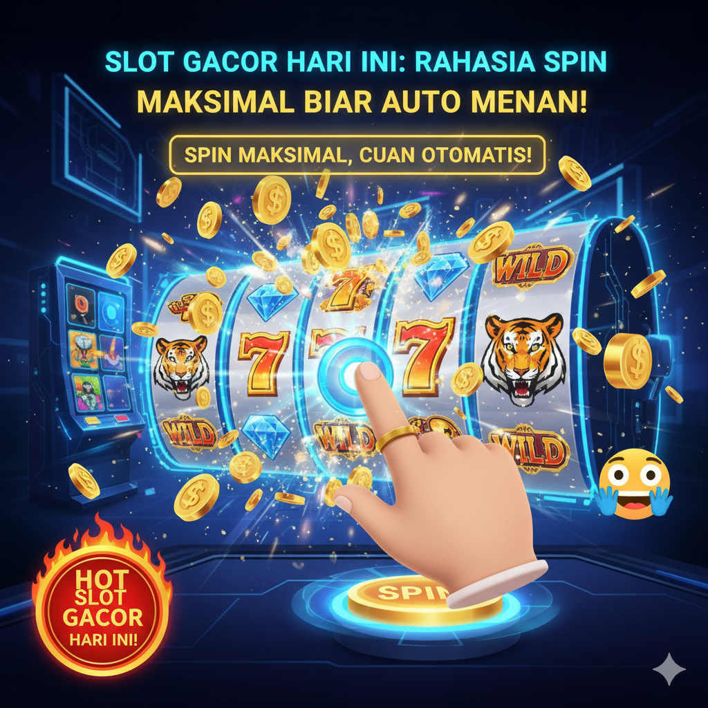 Slot Gacor Hari Ini: Rahasia Spin Maksimal Biar Auto Menang!
