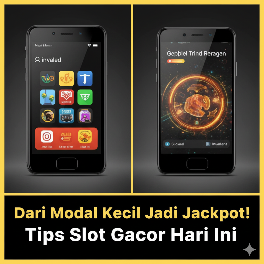 Dari Modal Kecil Jadi Jackpot! Tips Slot Gacor Hari Ini